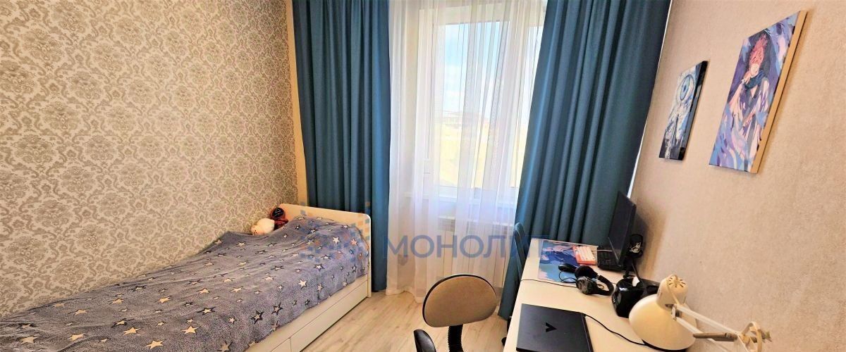 квартира г Нижний Новгород р-н Нижегородский ул. Академическая, 12, д. Афонино фото 13