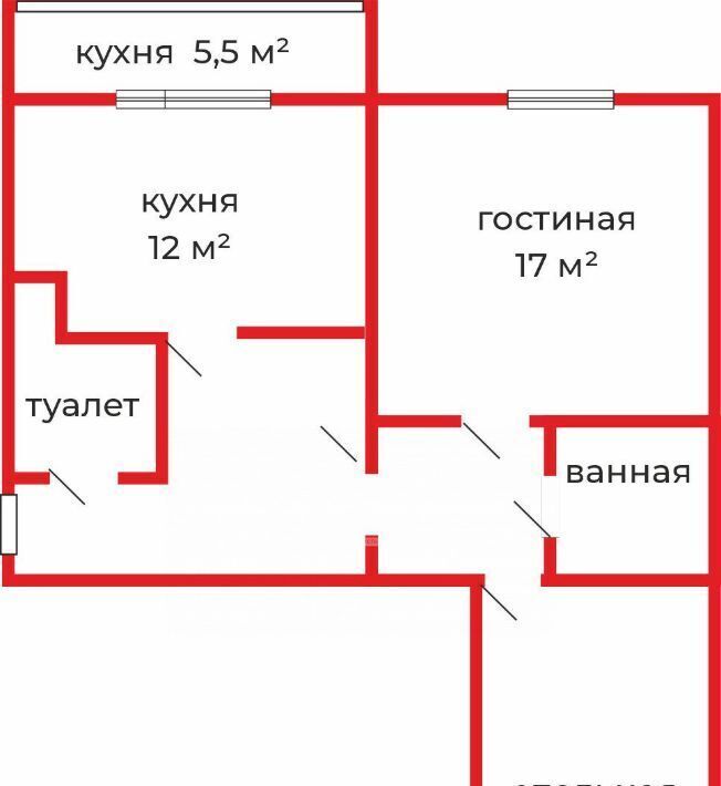 квартира г Челябинск р-н Центральный ул Академика Королева 44 фото 27