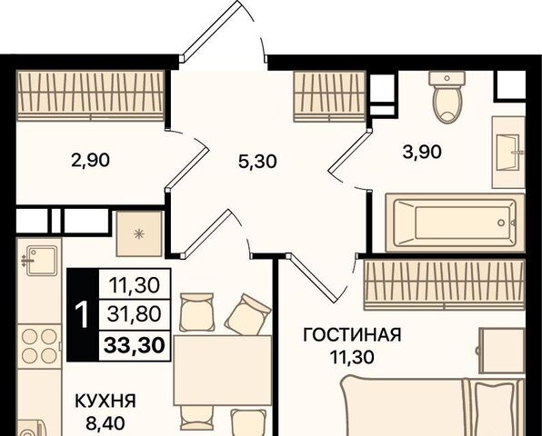 р-н Первомайский ЖК «Движение61» фото