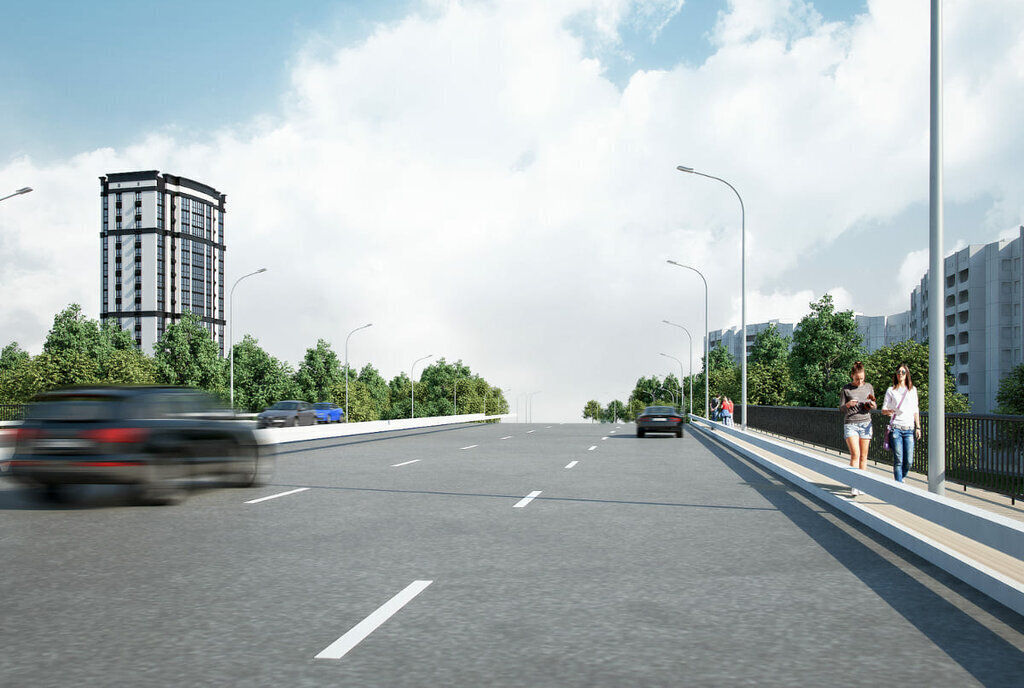 квартира г Пенза р-н Железнодорожный ул Герцена жилой дом vonHerzen с 106 фото 2