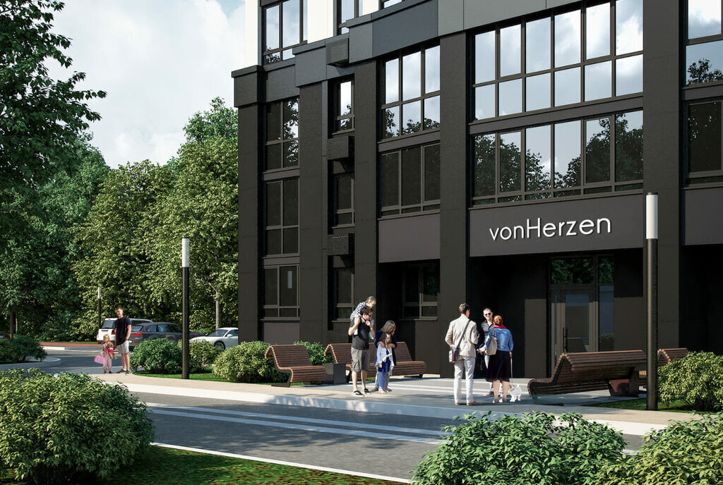 квартира г Пенза р-н Железнодорожный ул Герцена жилой дом vonHerzen с 106 фото 5