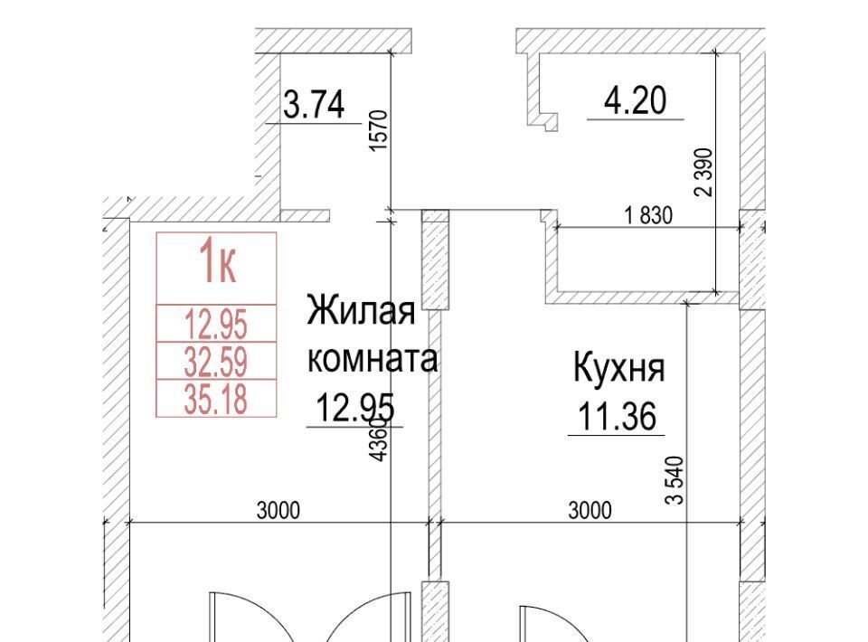 квартира г Новосибирск метро Площадь Гарина-Михайловского р-н Железнодорожный ЖК «Чернышевский» фото 1