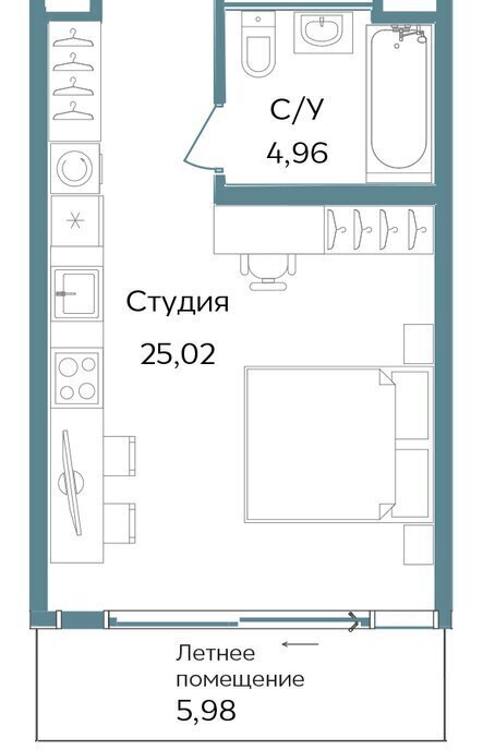 квартира г Саки TEMPO курортный кластер Темпо фото 1