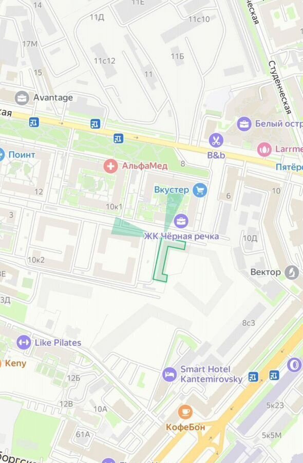 квартира г Санкт-Петербург метро Лесная Выборгская сторона ул Белоостровская 10к/2 округ Ланское фото 3