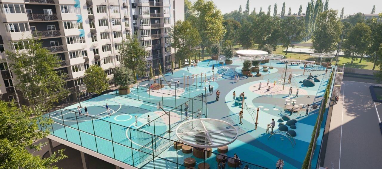 квартира г Новороссийск р-н Центральный ул Куникова 47г ЖК «Облака» фото 14