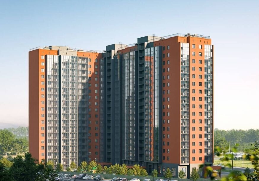 квартира г Тюмень р-н Ленинский ул Алматинская 5 ЖК «Спутник-2» Ленинский административный округ фото 2