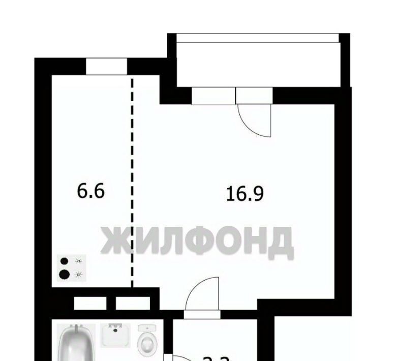 квартира г Новосибирск р-н Кировский ул Петухова 162 ЖК «Матрешкин двор» Площадь Маркса фото 13
