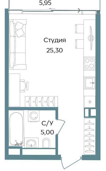 квартира г Саки курортный кластер Темпо фото 1