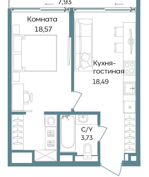 квартира г Саки курортный кластер Темпо фото 1