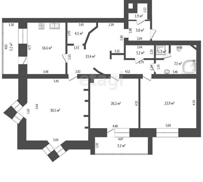 квартира г Чита ул Журавлева 7 фото 1