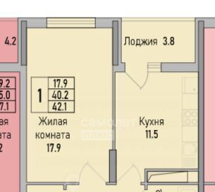 квартира г Липецк р-н Правобережный ул Тельмана 120 фото 1