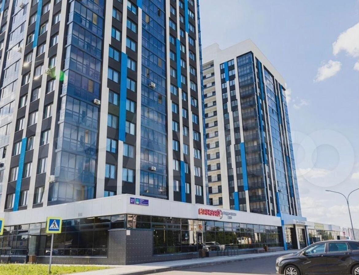 квартира г Набережные Челны р-н Комсомольский тракт Сармановский 27а фото 1