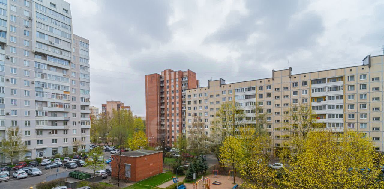квартира г Санкт-Петербург метро Проспект Просвещения ул Асафьева 3к/1 фото 30