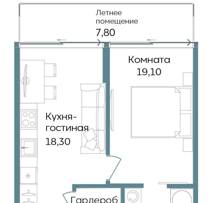 квартира г Саки ул Морская фото 1
