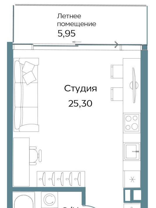 квартира г Саки ул Морская фото 1