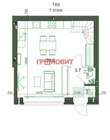 п Элитный р-н мкр Березки Студенческая, 173 фото