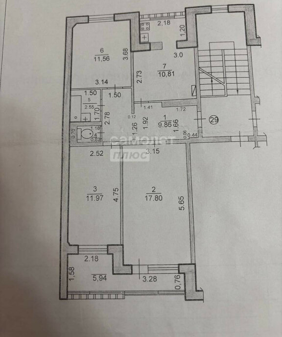 квартира г Элиста мкр 7 5к/5 фото 13