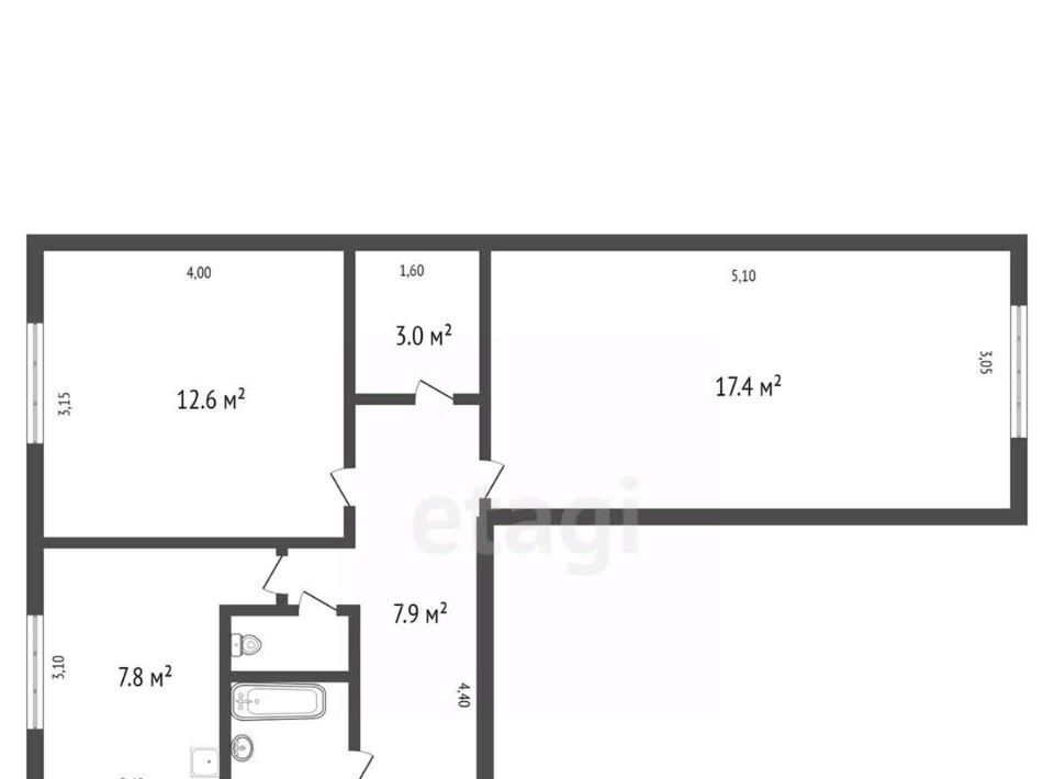 квартира г Благовещенск ул Ленина 87 фото 2