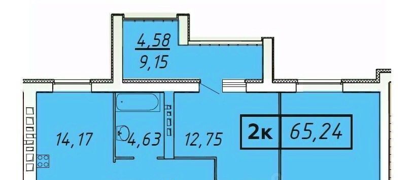 квартира г Иваново р-н Фрунзенский ул Велижская 73а фото 1