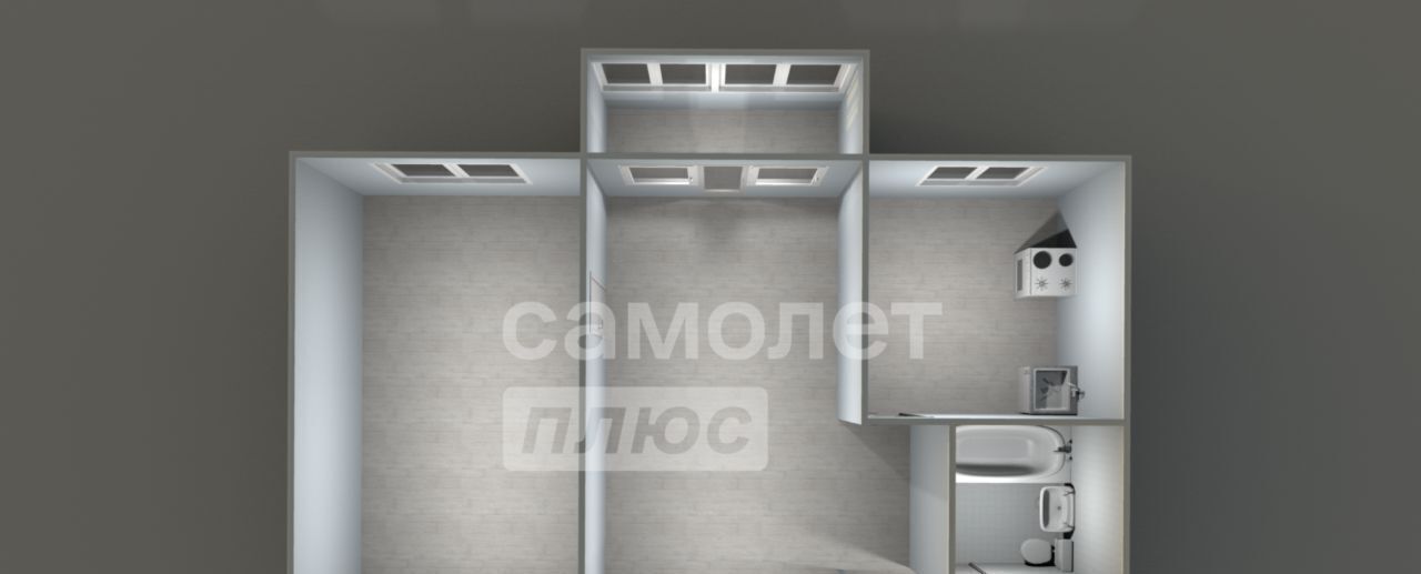 квартира г Подольск п Быково ул Школьная 4 Бунинская аллея фото 2