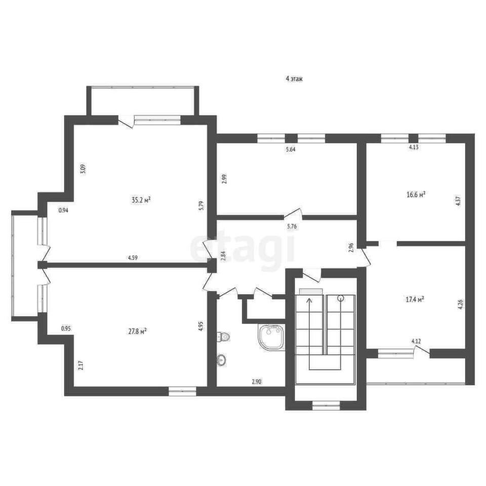 квартира г Пенза р-н Железнодорожный ул Коннозаводская 47 фото 3