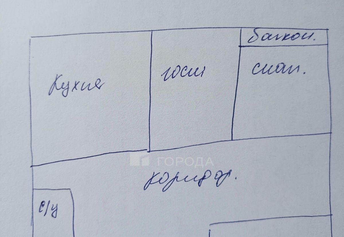 квартира г Барнаул р-н Индустриальный ул Балтийская 55 фото 2