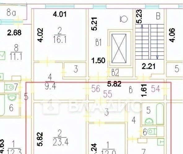 квартира г Москва метро Щербинка ул Брусилова 11 фото 8