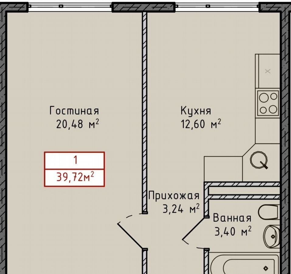 квартира г Избербаш ул Им Р.Зорге 44 фото 19