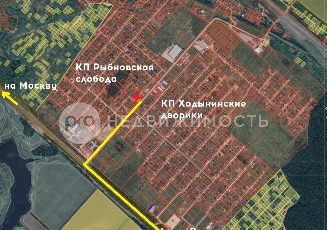 земля р-н Рыбновский г Рыбное ул 2-я Парковая 6 Рыбновское городское поселение, жилой квартал Рыбновская Слобода фото 2