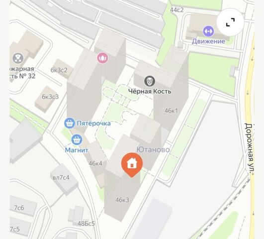 метро Красный строитель ул Дорожная 46к/3 муниципальный округ Чертаново Южное фото