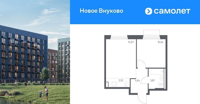 метро Рассказовка ЖК «Новое Внуково» № 37 кв-л, к 25 фото