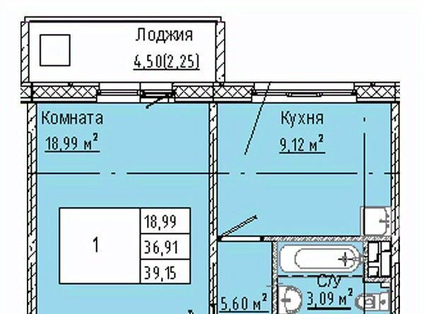 квартира г Омск р-н Кировский Солнечный ул 3-я Любинская 30к/2 фото 1
