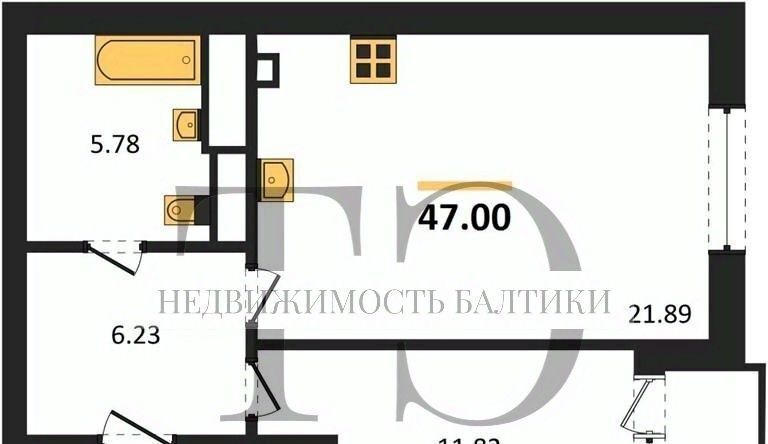 квартира г Калининград р-н Ленинградский ул Суздальская фото 1