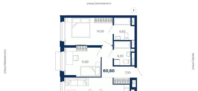 р-н Ленинский Чкаловская пер Полярников фото
