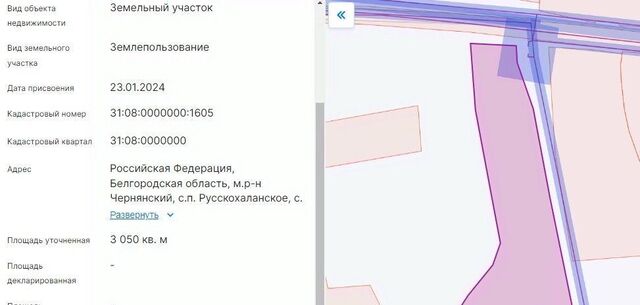 р-н Чернянский с Русская Халань ул Гагарина Русскохаланское с/пос фото