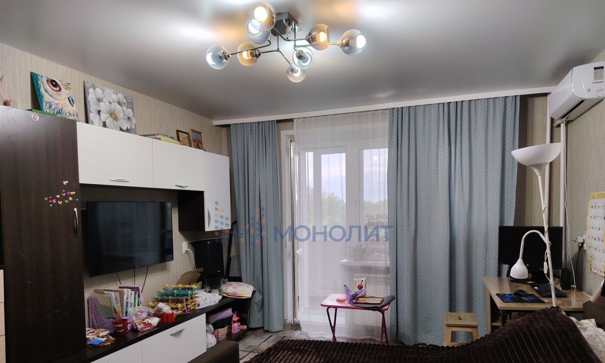 квартира г Нижний Новгород р-н Автозаводский Парк культуры Соцгород пр-кт Молодежный 18а м-н фото 4