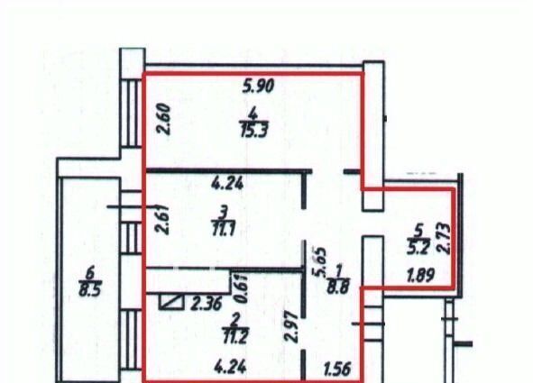 квартира г Кострома ул Ленина 160б фото 2