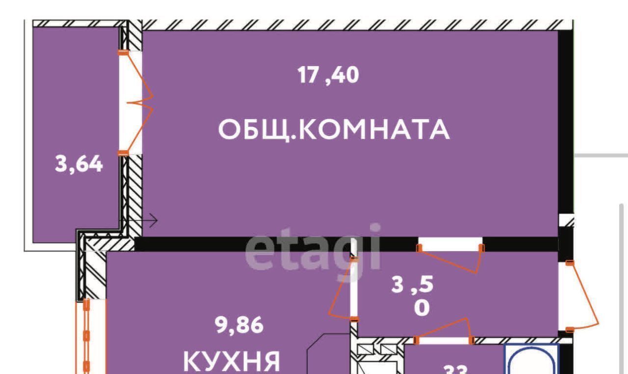 квартира г Махачкала р-н Ленинский ул Времена года 15 фото 2