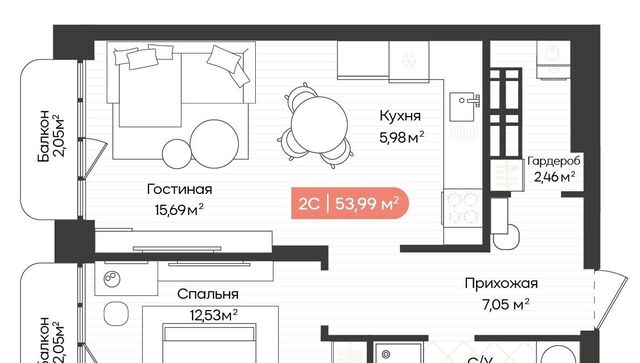 Баланс жилой квартал фото