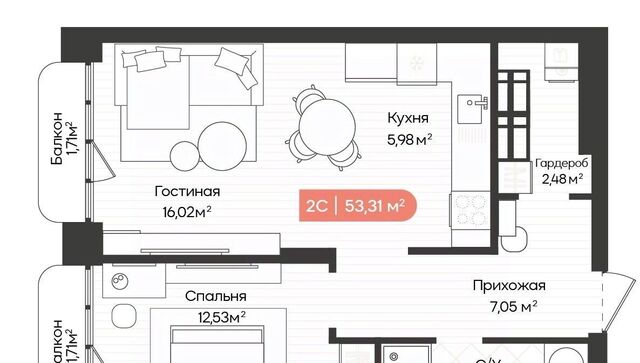 Баланс жилой квартал фото