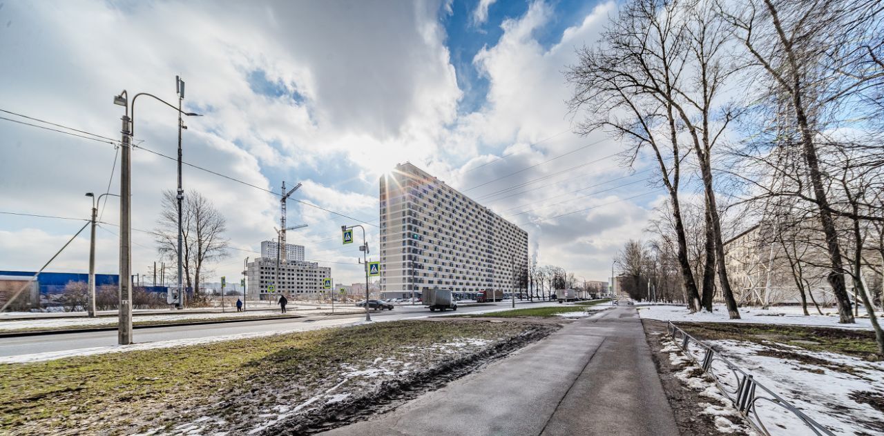 квартира г Санкт-Петербург метро Ломоносовская пр-кт Большевиков 68к/1 округ Народный фото 23