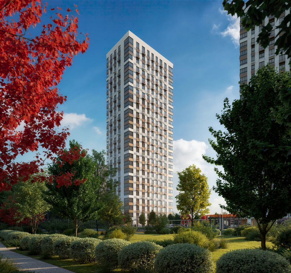 квартира г Красногорск Павшино ул Центральная 2 ЖК М_5 фото 4