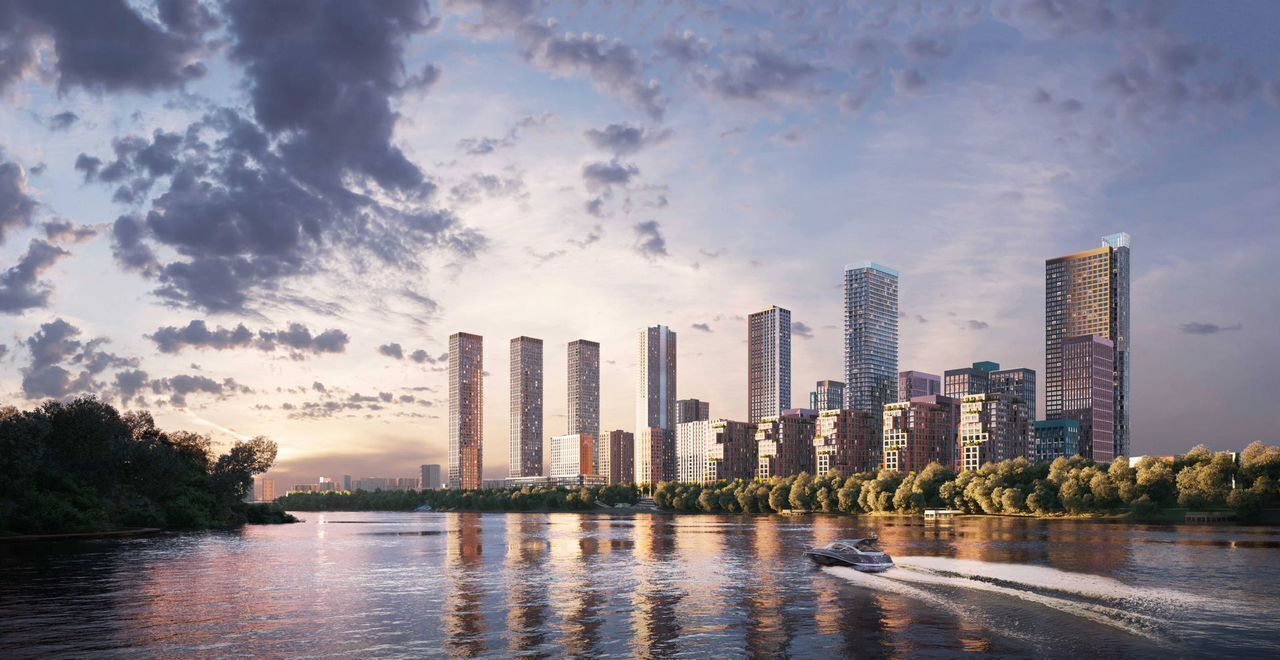 квартира г Москва метро Трикотажная ш Волоколамское ЖК City Bay жилой дом фото 1