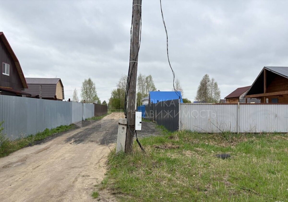 земля г Тюмень р-н Центральный снт Липовый остров ул Западная 2-я фото 3