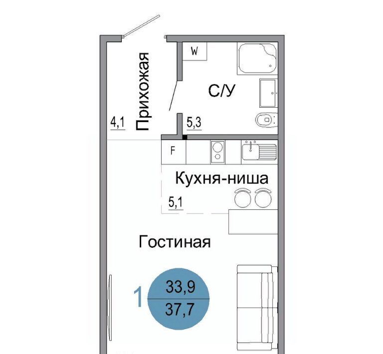 квартира г Керчь Белый город жилой комплекс фото 1