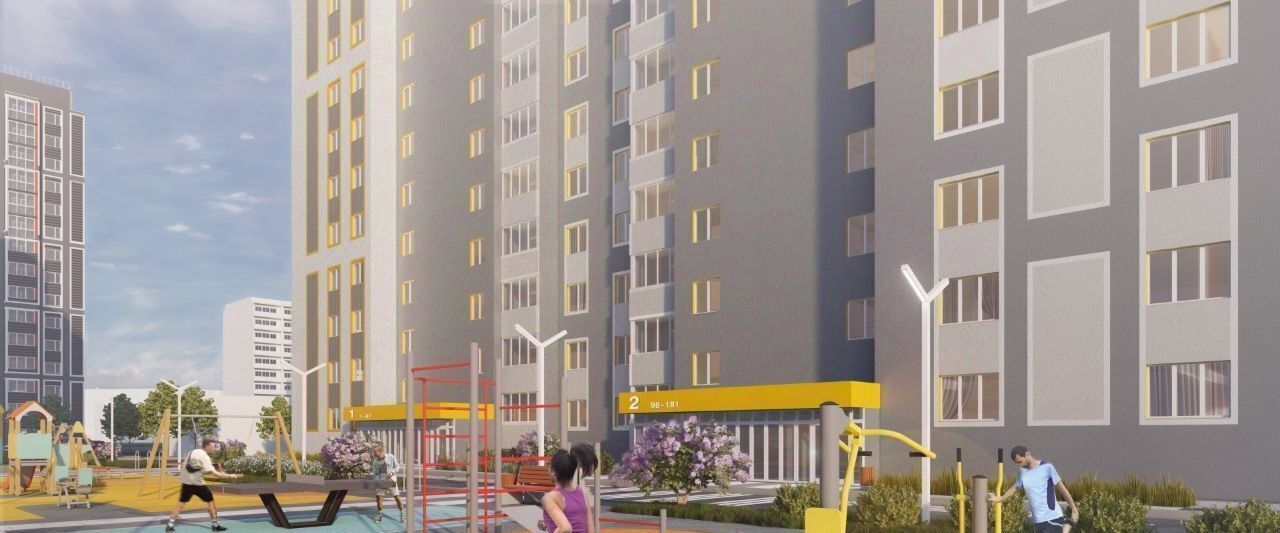 квартира г Ульяновск п УКСМ р-н Засвияжский ЖК «Премьера на УКСМ» фото 28