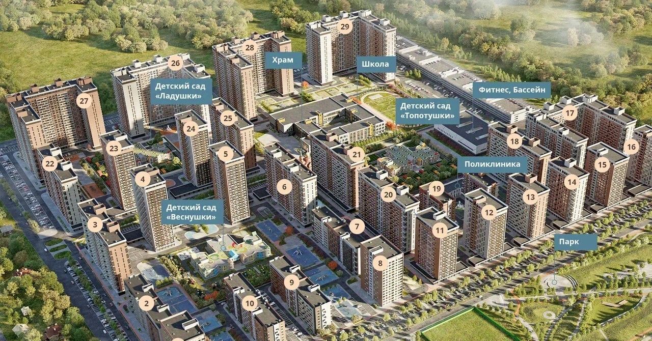 квартира г Краснодар п Знаменский микрорайон «Родные просторы» р-н Карасунский фото 6