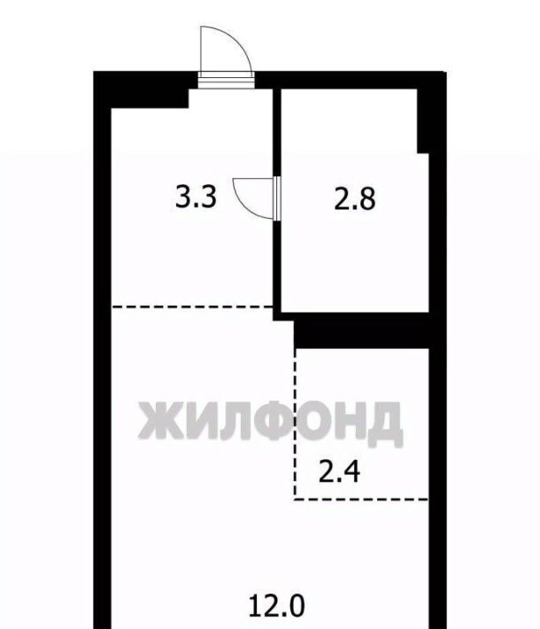 квартира г Новосибирск р-н Октябрьский Октябрьская ул Кирова 113/2 фото 5