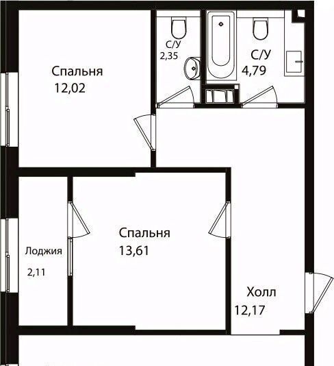 квартира г Краснодар р-н Карасунский микрорайон Хлопчато-бумажный Комбинат Патрики жилой квартал фото 2