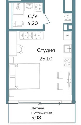 квартира курортный кластер Темпо фото